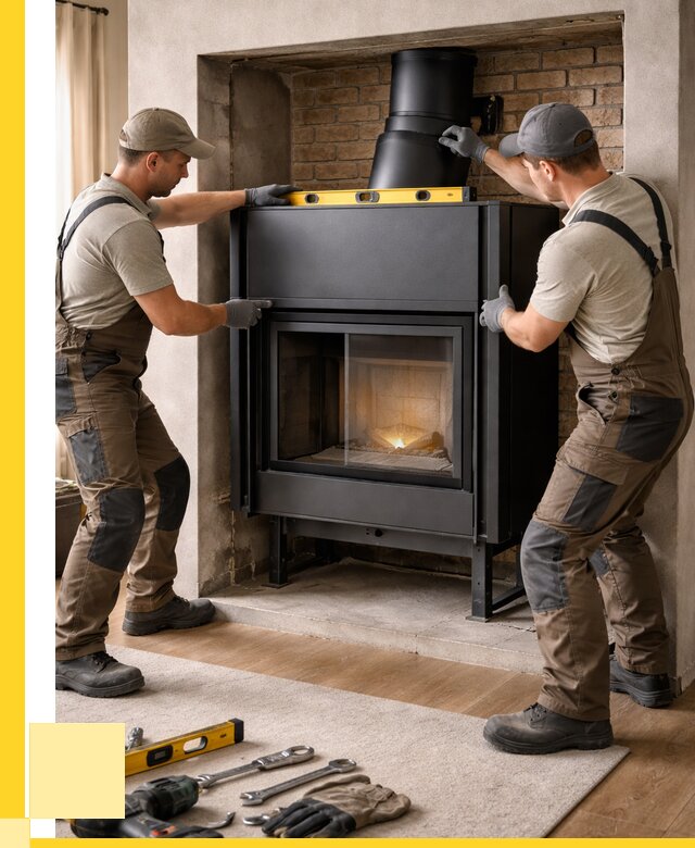 Установка каминных топок в Канаше под ключ от 18490 р. | ЭриданКна