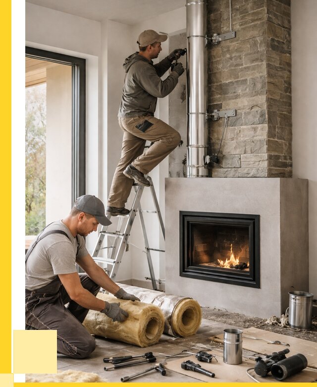 Монтаж дымоходов для каминов в Канаше от 15408 р. ЭриданКна