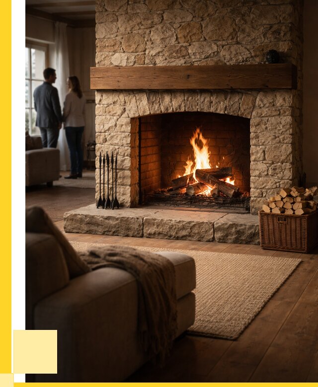 Открытые камины под ключ в Канаше от 154080 р. ЭриданКна