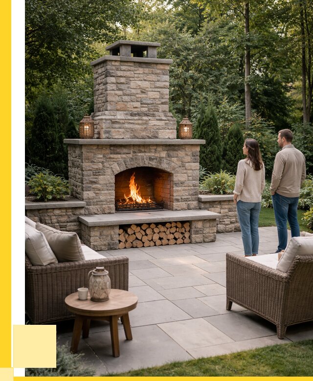 Уличные камины из кирпича в Канаше от 154080 р. | ЭриданКна