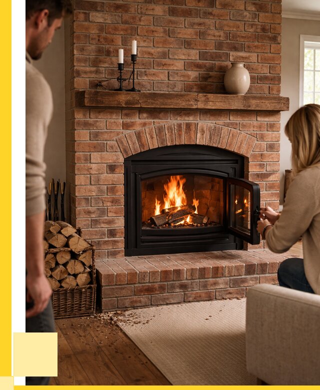 Кирпичные камины под ключ в Канаше от 154080 р. | ЭриданКна