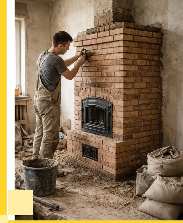 Строительство печей в Канаше от 66768 р. под ключ, ЭриданКна