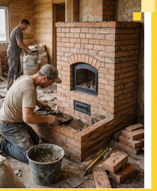 Профессиональное строительство печей в Канаше под ключ