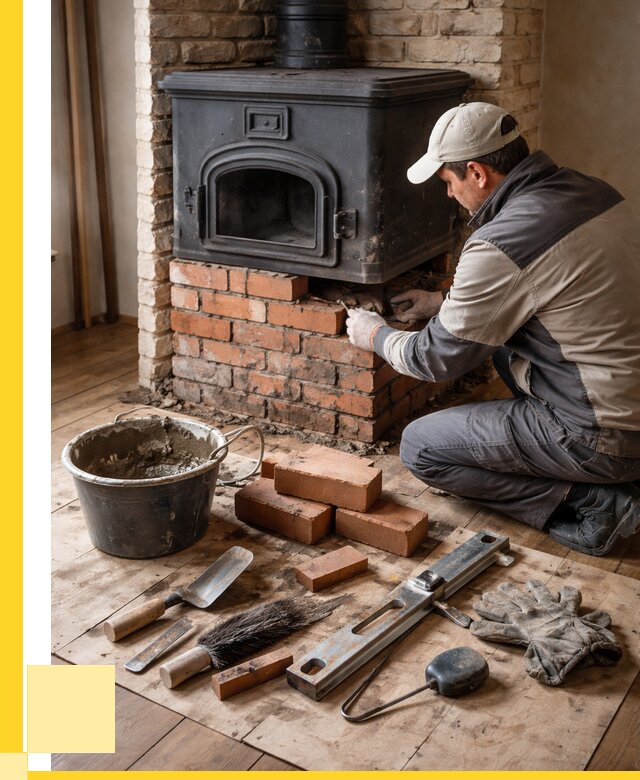 Ремонт печей в Канаше от 12326 р., услуги печника ЭриданКна