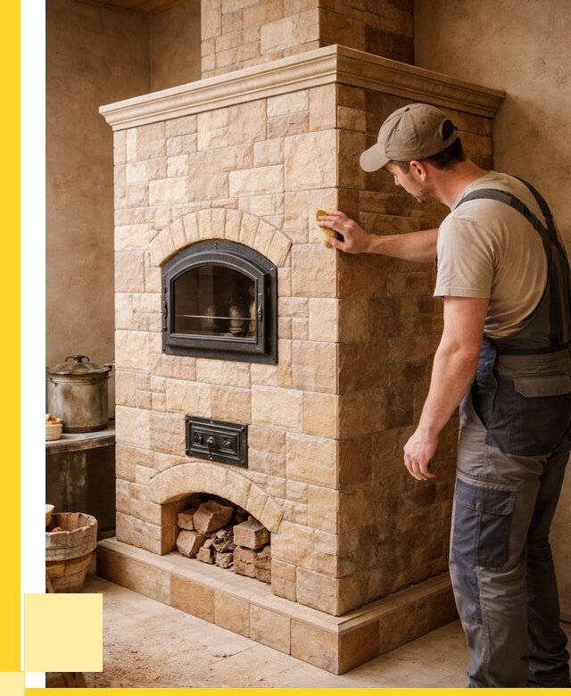 Облицовка печей в Канаше от 4622 р. под ключ | ЭриданКна