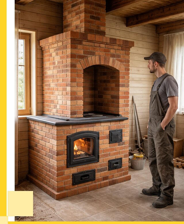 Кирпичные печи в Канаше: купить от 154080 р. | ЭриданКна