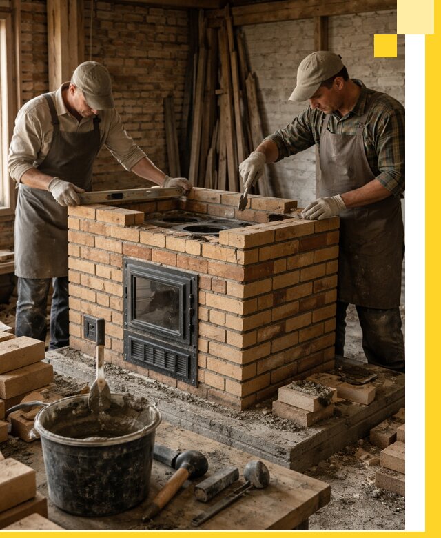 Изготовление и установка варочных печей под ключ в Канаше