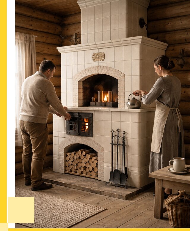 Русские печи в Канаше: установка от 154080 р. ЭриданКна