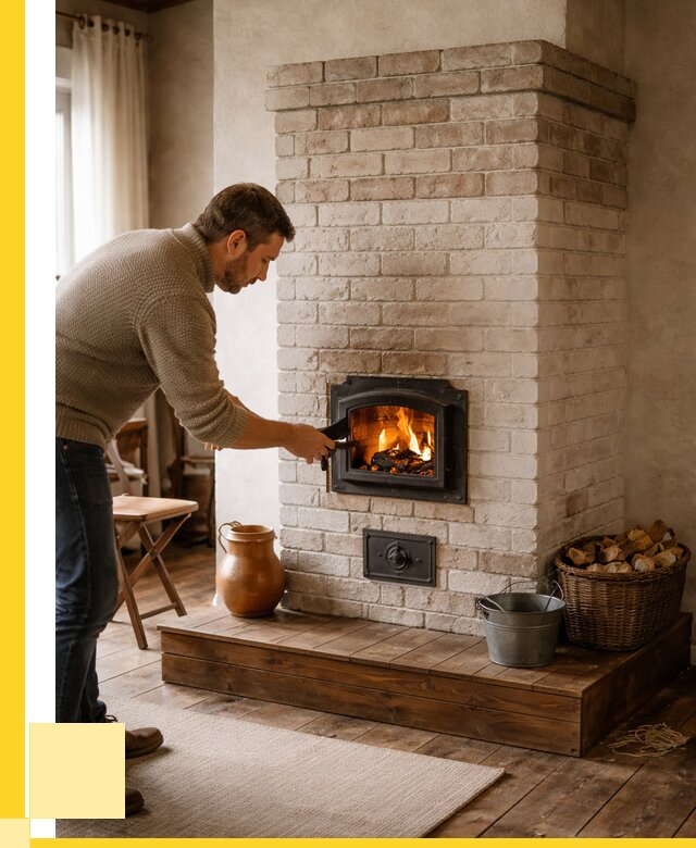 Печь голландка из кирпича в Канаше от 87312 р. | ЭриданКна