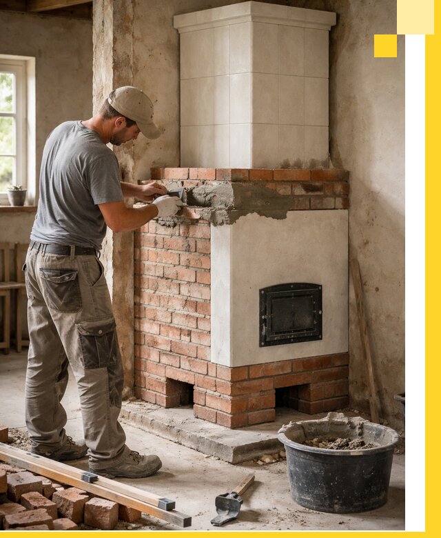 Изготовление и установка печей-голландок под ключ в Канаше