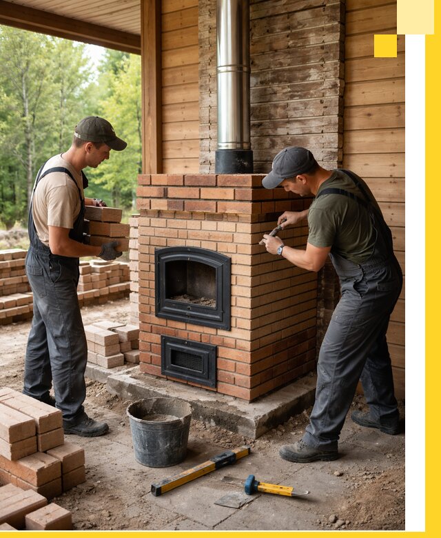 Производство и установка дачных печей под ключ в Канаше