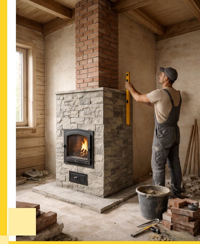 Печи и дымоходы под ключ в Канаше от 46224 р., ЭриданКна