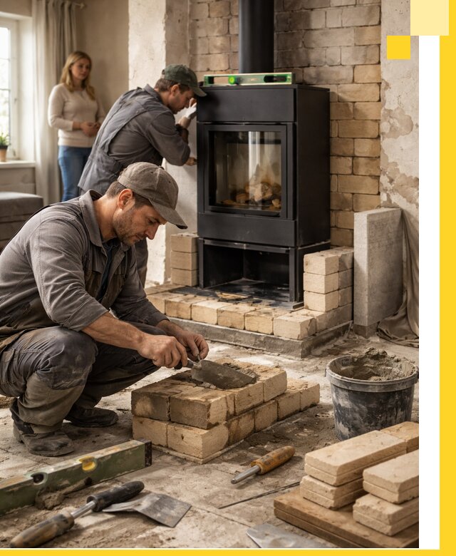 Печи и камины под ключ: проект, установка в Канаше