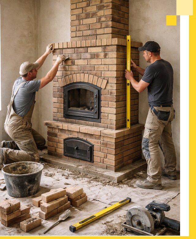 Продажа и установка печей и каминов для дома под ключ в Канаше