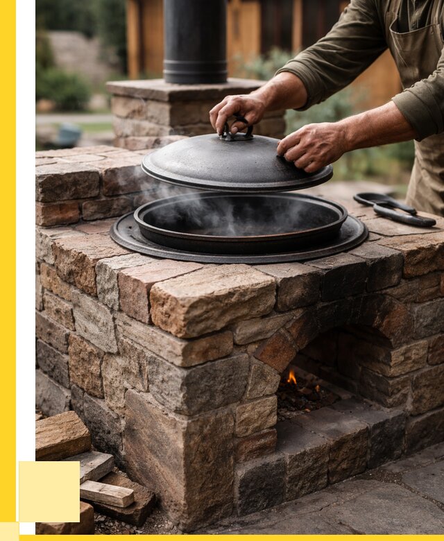 Печи для казана в Канаше по цене от 18490 р. | ЭриданКна