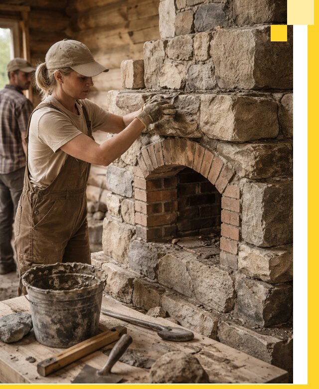 Каменные печи на заказ и монтаж в Канаше, долговечные решения