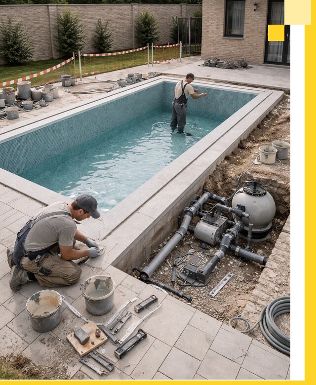 Строительство бассейнов под ключ в Канаше: проекты и монтаж