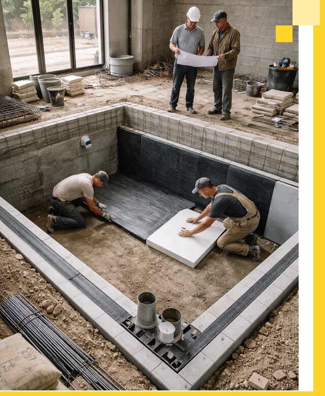 Проекты частных и общественных бассейнов под ключ в Канаше