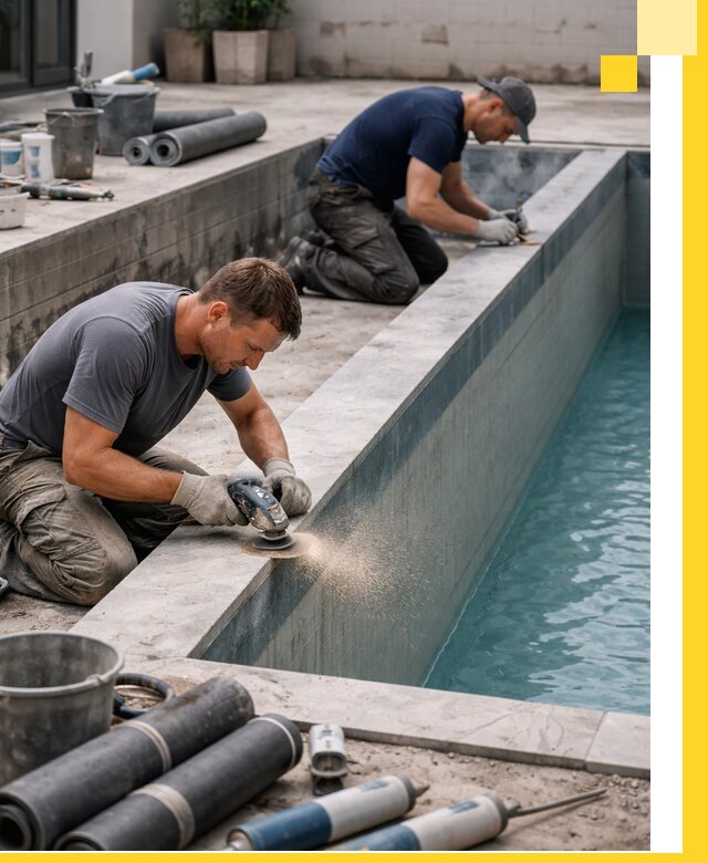 Профессиональный ремонт бассейнов под ключ в Канаше