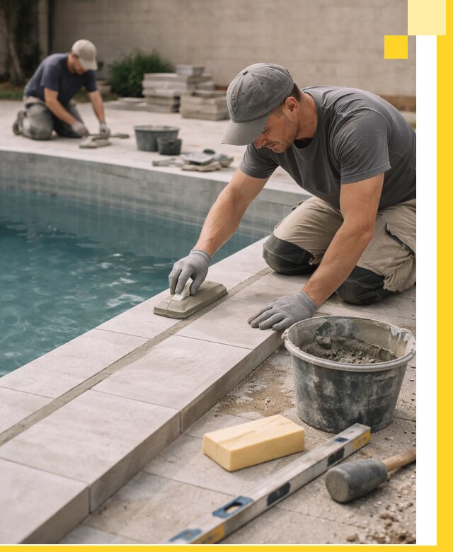 Отделка бассейнов в Канаше: декоративная отделка и гидроизоляция