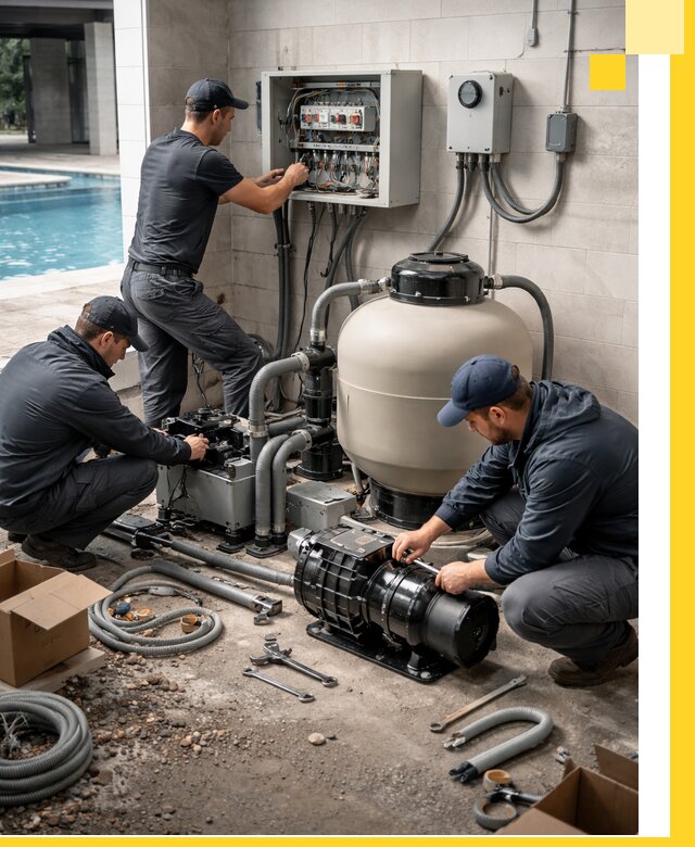 Профессиональный монтаж оборудования для бассейнов в Канаше