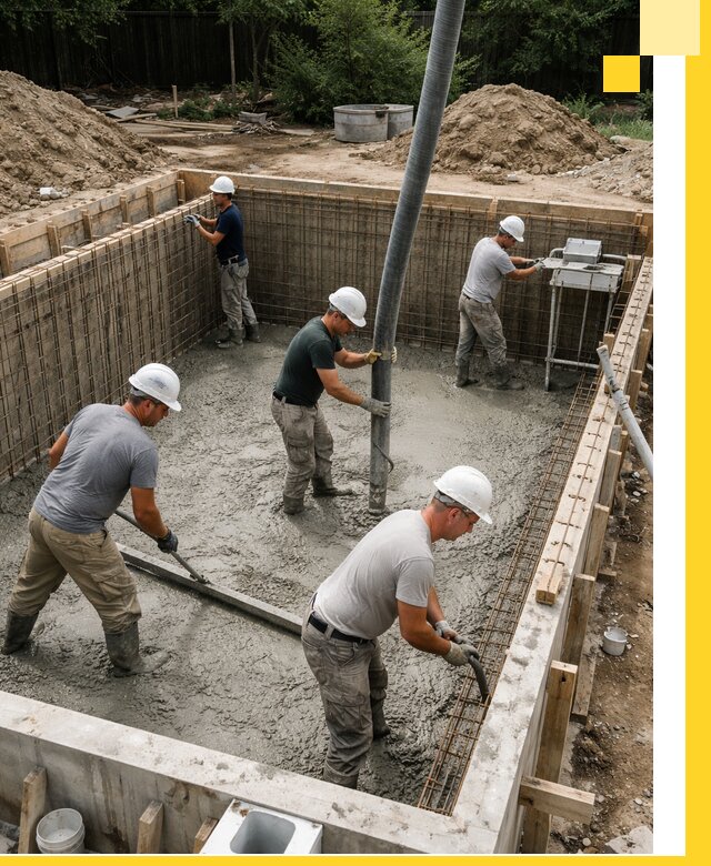 Строительство бетонных бассейнов под ключ в Канаше