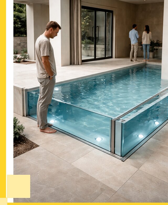 Стеклянные бассейны в Канаше от 1232640 р. | ЭриданКна — мозаика