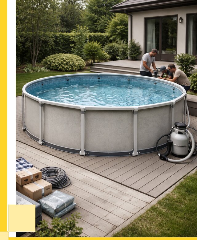 Купить каркасные бассейны в Канаше от 46224 р. | ЭриданКна