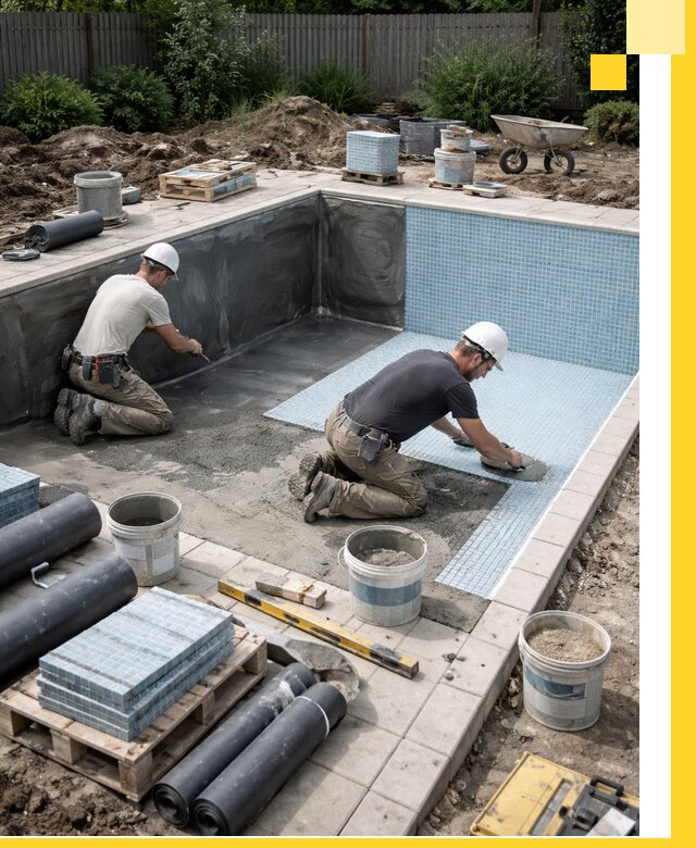 Проектирование и строительство стационарных бассейнов в Канаше