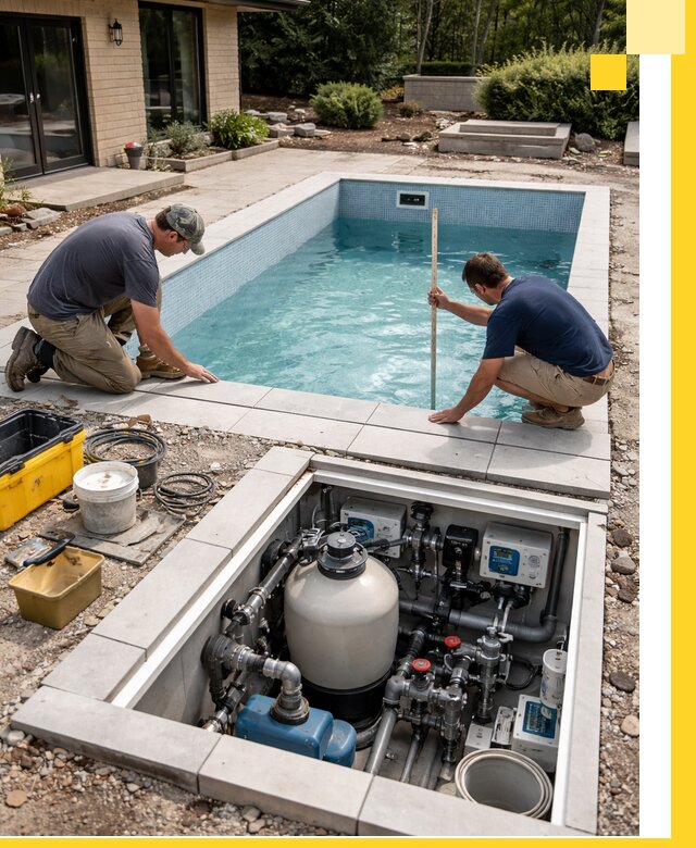 Строительство качественных домашних бассейнов под ключ в Канаше