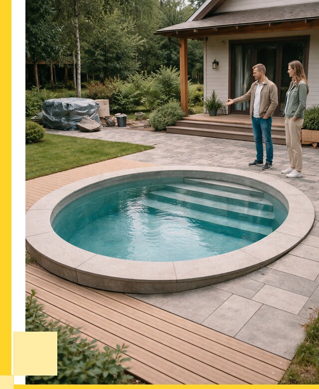 Бассейн на даче под ключ в Канаше от 205440 р., ЭриданКна