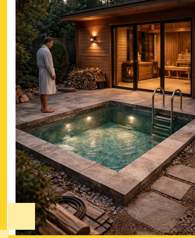 Бани с бассейном под ключ в Канаше от 97584 р. | ЭриданКна