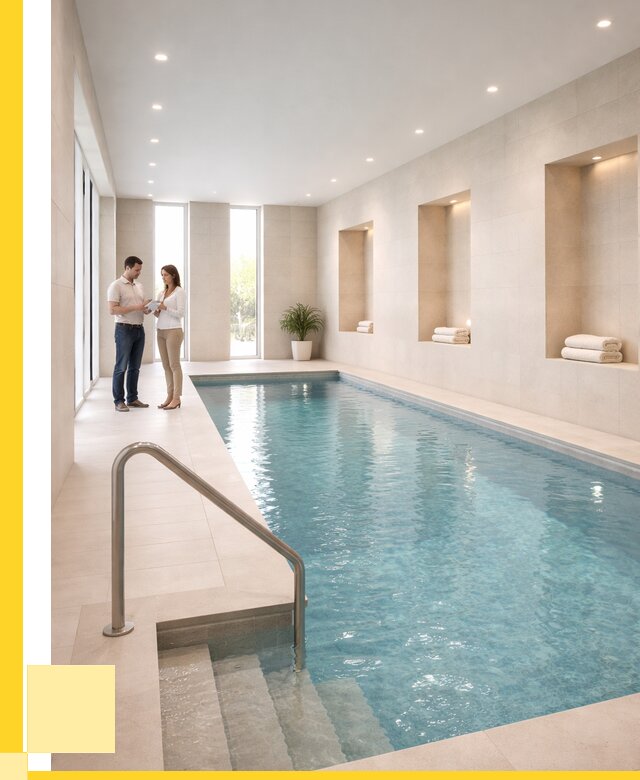 Бассейны в помещении под ключ в Канаше от 1540800 р. | ЭриданКна