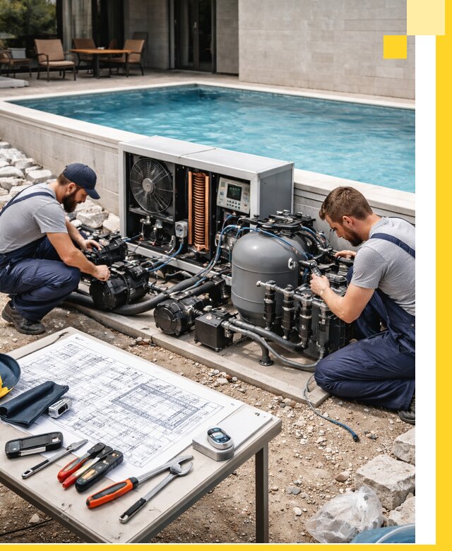 Проектирование и монтаж бассейнов с подогревом в Канаше