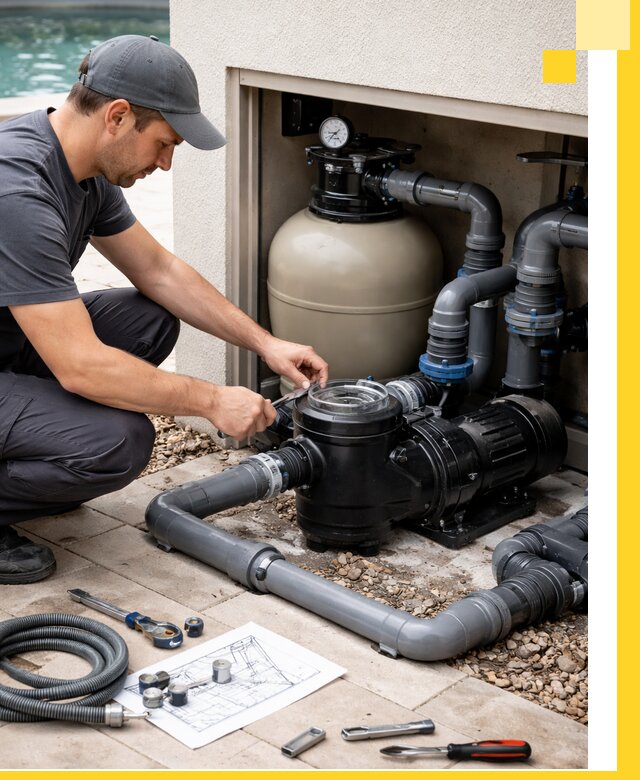 Поставка, монтаж и сервис насосов для бассейнов в Канаше