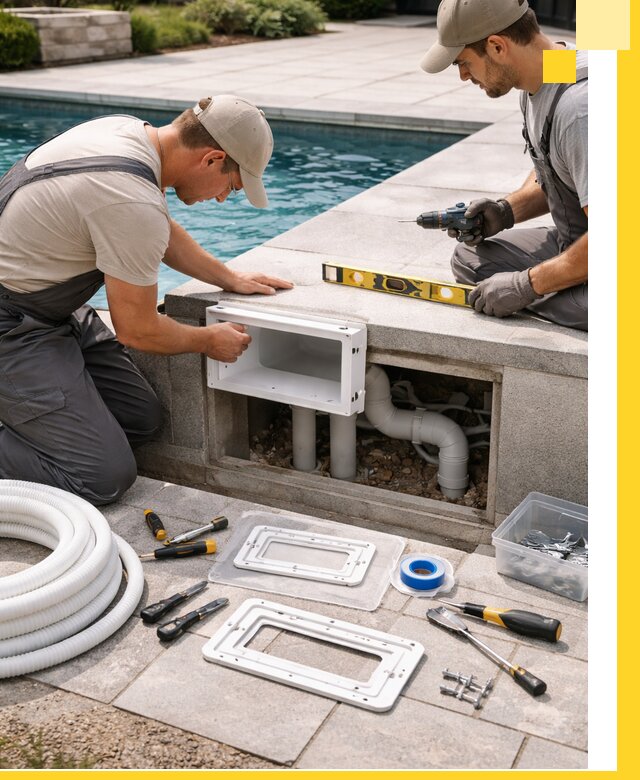 Поставка и установка скиммеров для бассейнов в Канаше