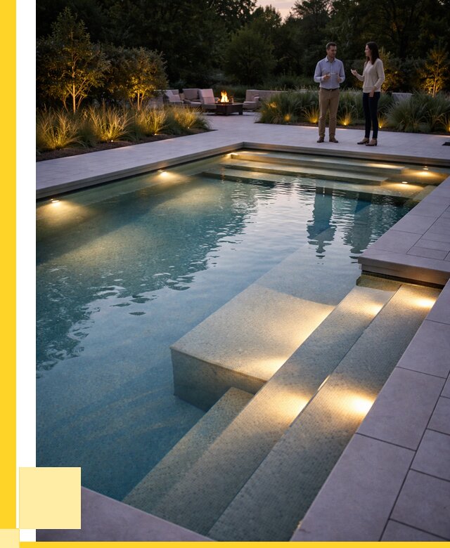 Освещение бассейнов в Канаше под ключ от 25680 р. | ЭриданКна