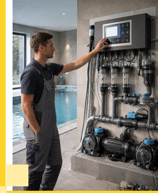 Автоматика для бассейнов под ключ в Канаше от 71904 р. | ЭриданКна