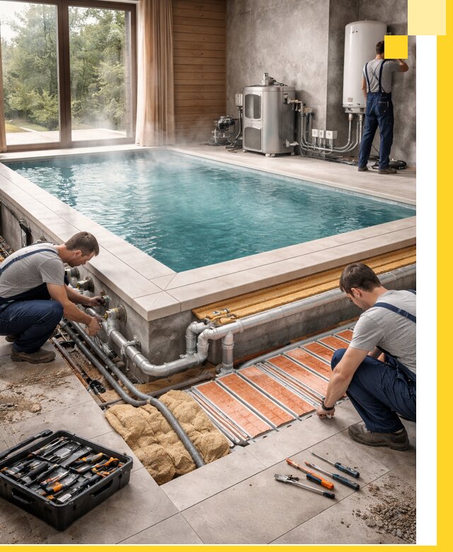 Проектирование и строительство тёплых бассейнов в Канаше