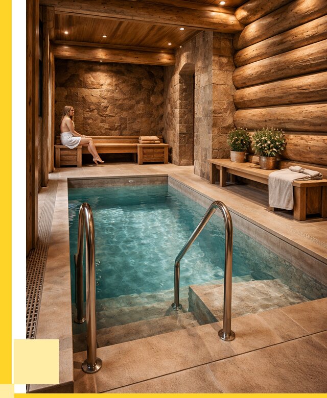 Аренда бани с бассейном в Канаше от 1540800 р. | ЭриданКна