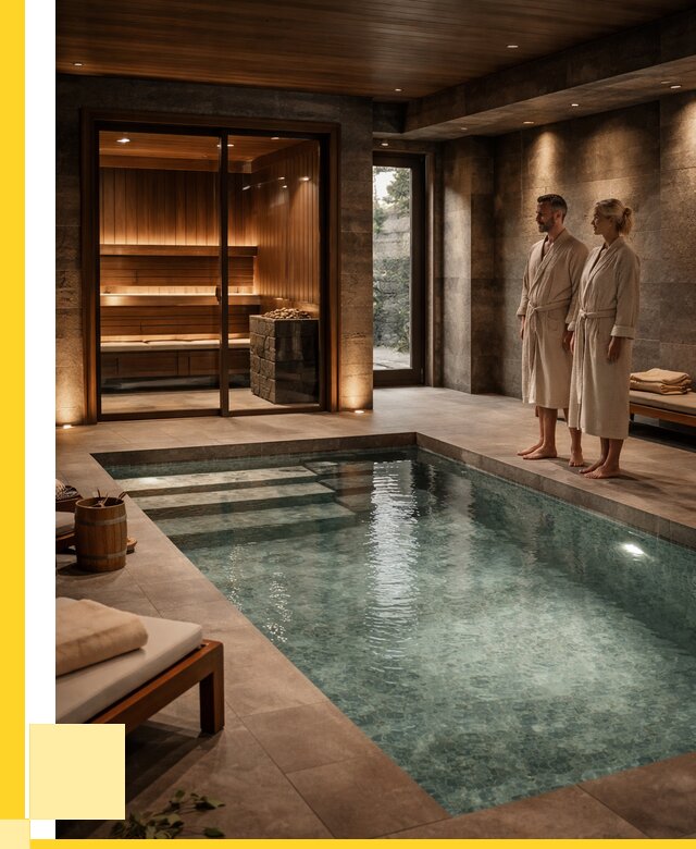 Сауна с большим бассейном в Канаше от 1232640 р. ЭриданКна