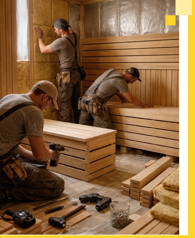 Профессиональное строительство саун под ключ в Канаше