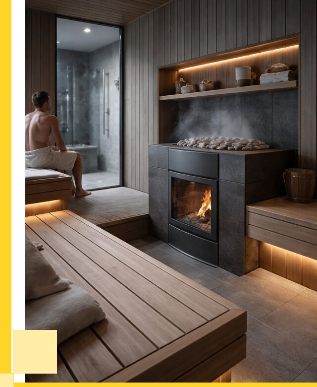 Проект сауны в частном доме в Канаше от 35952 р. | ЭриданКна