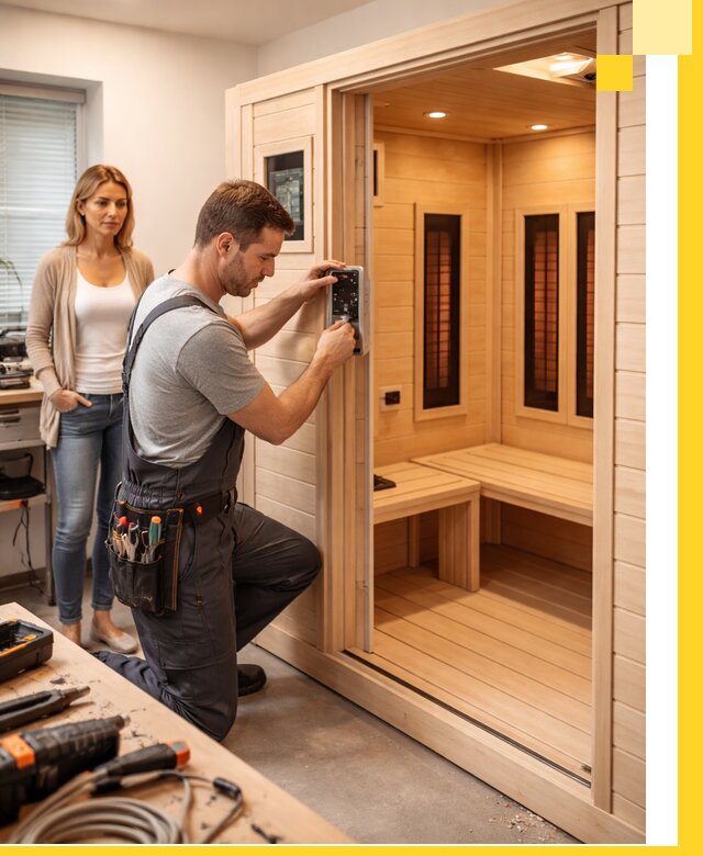 Инфракрасные сауны под ключ в Канаше продажа и установка