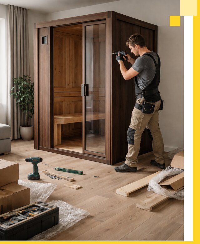 Установка и производство мини саун под ключ в Канаше