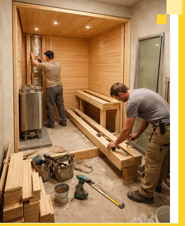 Проектирование и установка домашних саун под ключ в Канаше