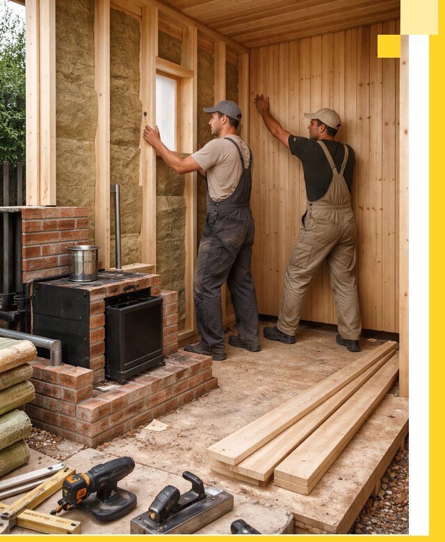 Строительство и установка дачных саун под ключ в Канаше