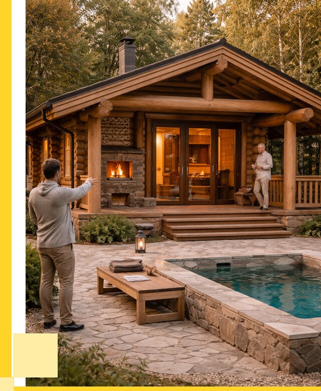 Проекты бань и хамам в Канаше от 25680 р. | ЭриданКна