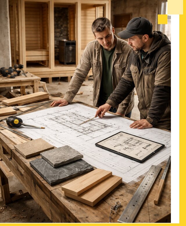 Проекты бань под ключ и планы строительства в Канаше