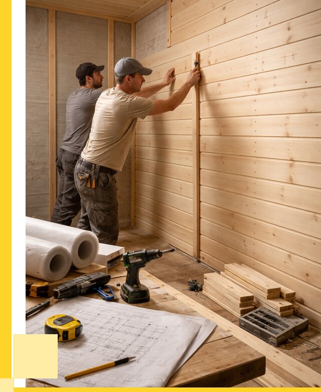 Обшивка бани вагонкой в Канаше от 1233 р., ЭриданКна